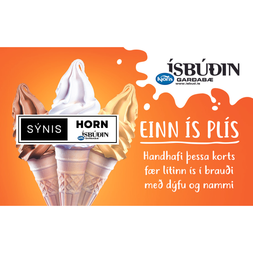 Gjafakort Lítill ís í Brauði