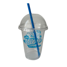 50 Krap plastglas, lok og rör