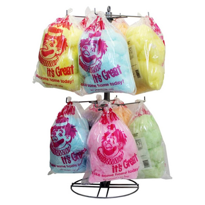 100 pokar fyrir candyfloss (tómir pokar)