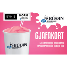 Gjafakort Stór Shake